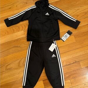 Adidas Black Two-Piece Set
